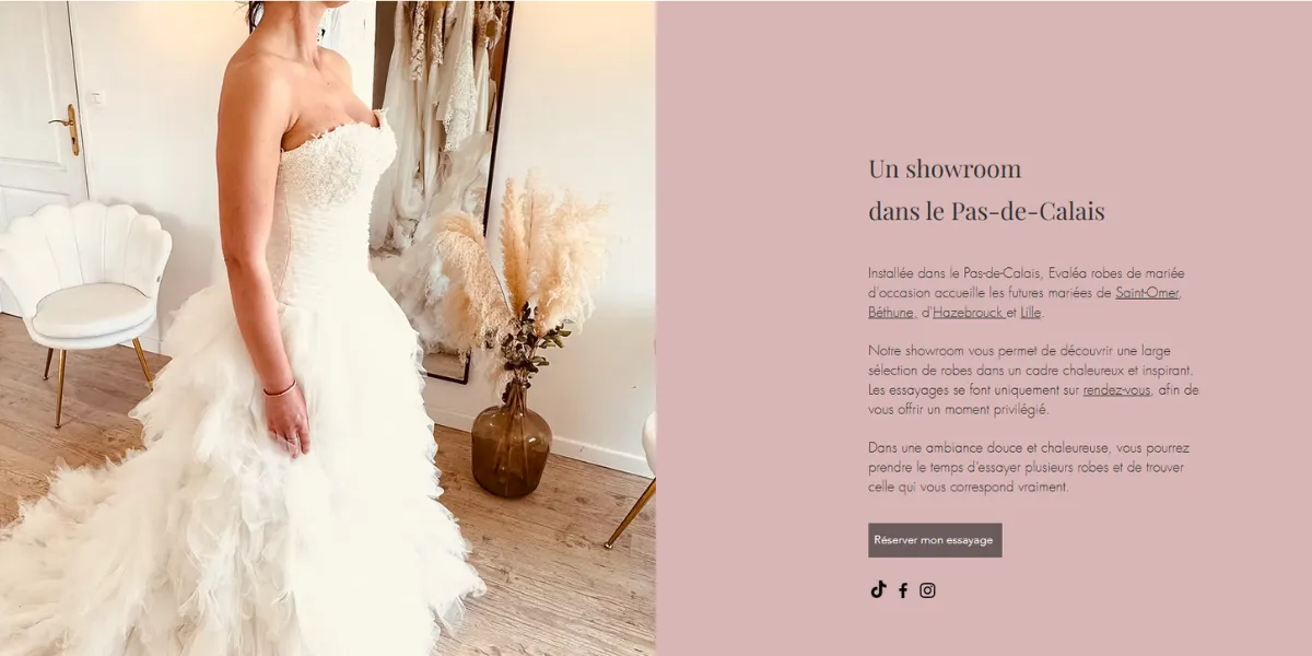 exemple d'optimisation avec insertion de lien vers des pages seo local